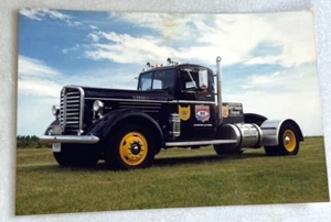 Kenworth Truck Stop Walcott IA Advertising Semi Postcard Great American Race KW - Picture 1 of 3