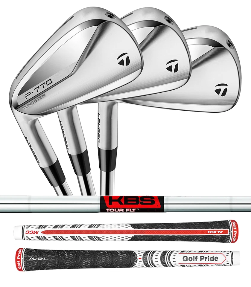 Left Handed TaylorMade P770 Irons w/ KBS Tour FLT - Choose Iron & Flex - Image 1 of 1