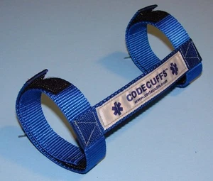 Feuerwehr EMT Sanitäter Codecuffs - blau - Sav-A-Jake - Bild 1 von 3