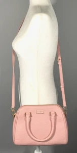 Kate Spade New York Prospect Place Small Pippa Pink Leather Satchel Bag NWOT - Picture 1 of 5