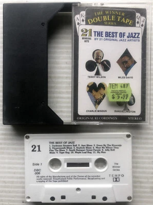 21 Winning Hits The Best of Jazz by 21 Original Artists (Cassette Tape, DBC 006) - Image 1 of 2
