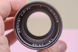 Contax G Zeiss Sonnar 90mm f/2.8 T* Objektiv chrom - Top Zustand - Bild 1 von 7
