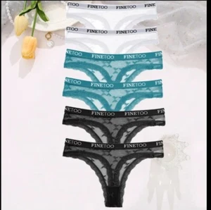 Damen SEXY String Tanga Set 6er Spitze String Panty Unterwäsche XL - Bild 1 von 4