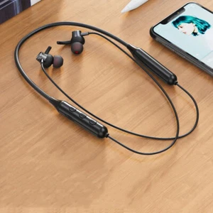 Bluetooth 5.0 Headphones Earbuds Headset Wireless Stereo Neck Earphones - Zdjęcie 1 z 12