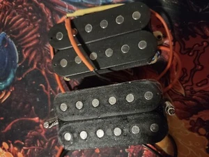 humbucker tonabnehmer set schwarz - Bild 1 von 3