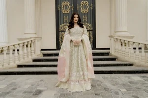 Branded Light Pink Maxi Dress Pakistani/ Indian - Picture 1 of 6