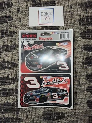Imanes NASCAR Dale Earnhardt de WINCRAFT RACING, Juego de 2 Foto 1 de 2