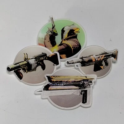 (Lot of 4) Destiny Collectible Shaped Buttons Series 1 Blind Bag - Image 1 of 4