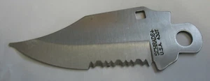 SCHRADE Messer 430T S Klinge Rohling Taschenmesser für Messermacher und Bastler - Bild 1 von 1
