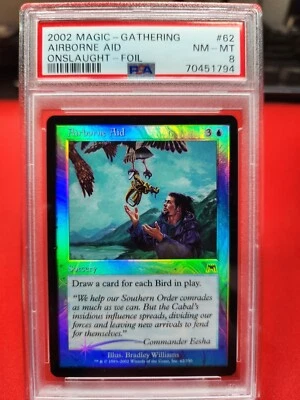 Airborne Aid Onslaught Foil PSA 8 NM-MT !!!HIGHEST GRADE EVER!!! - Image 1 of 2