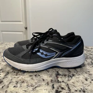 Saucony Cohesion 14 women's size Size 9.5 Charcoal Jewel running training - Foto 1 di 10