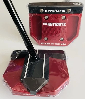 ⛳️ Super Rare Bettinardi ANTIDOTE SB2 Black/Red REMIX Mallet Golf PUTTER ⛳️ - Image 1 of 4