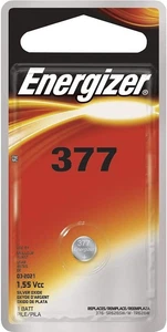 Energizer 377 1.55 Vcc Silver Oxide Battery (Pack of 1) - Picture 1 of 3
