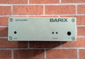 Codificador de audio IP de red Barix Instreamer 100 2012.8076 - solo unidad - sin probar - Imagen 1 de 13