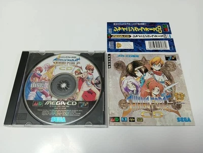 SHINING FORCE CD Sega Mega CD Japan Import Free shipping FedEx DHL Tested - Image 1 of 4
