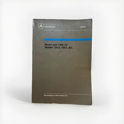 Mercedes 190-E 300-E 450SEL 1990 OEM Manual de reparación de taller Guía del motor DYI Foto 1 de 4