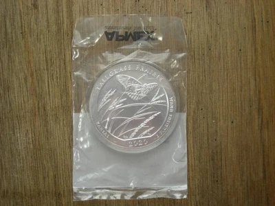 2020 Silver ATB 5oz Tallgras Prairie National Preserve Kansas - Image 1 of 4