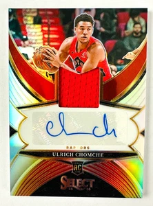 2024-25 Panini Select Ulrich Chomche AUTO Jersey RC RED Prizm SP #/199 Raptors! - Picture 1 of 3