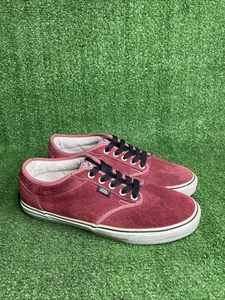 Vans Atwood Windsor weinrot Schnürschuhe Wildleder Turnschuhe rot Erwachsene Größe Herren 10 - Bild 1 von 9