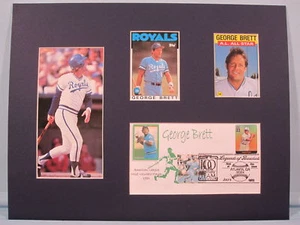 Royals Great & HOFer George Brett & First Day Cover - Picture 1 of 1