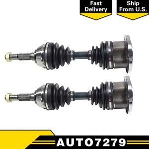 FRONT LEFT & RIGHT CV Axle Shaft For 1991-1996 GMC Sonoma - Picture 1 of 8