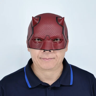 Cosplay Daredevil Born Again Helmet Matt Murdock Superhero Masks Halloween Props - Image 1 of 4