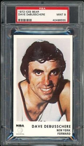 1972 Icee Bear Basketball Dave DeBusschere PSA 9 - Bild 1 von 2