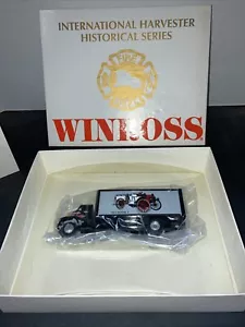 Camion trattore Winross International Harvester vigili del fuoco con rimorchio pressofuso - Foto 1 di 9