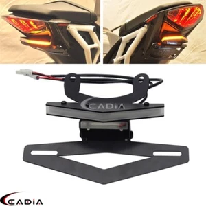 For KTM 1290 Super Duke R 2014-2019 Fender Eliminator W/ LED Turn Signals Lights - Picture 1 of 6