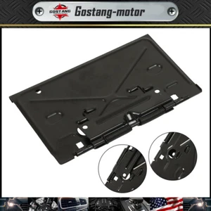 Rear Bracket with Hinge For 68-72 Chevelle Monte Carlo Impala License Plate Tag - Picture 1 of 15