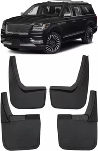 4PCS Front & Rear Splash Guards Mud Flaps For 2018-2024 Lincoln Navigator - Picture 1 of 5