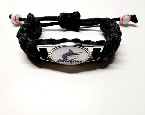 Miami Marlins Adjustable Charm Bracelet Fan Apparel & Souvenirs Baseball MLB Cover