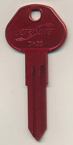 Aluminum Car Key Blank Very Lightweight DA25 - Picture 1 of 20