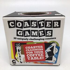 Ginger Fox Coffee Table Coaster Games Pack - 30 uniquely challenging coasters