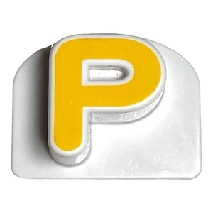 Leap Frog Fridge Phonics Replacement Letter “P” Single Tested No Base Yellow2009 - Picture 1 of 3