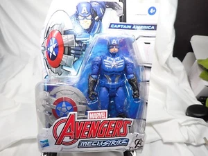6" Marvel Avengers Mech Strike Captain America Action Figure Hasbro - Picture 1 of 2