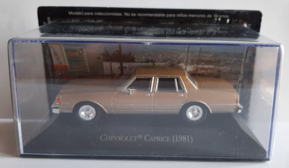 [107] DIE CAST CHEVROLET CAPRICE 1981 GRANDES AUTOS MEMORABLESEN MÉXICO - 1/43 - Immagine 1 di 1