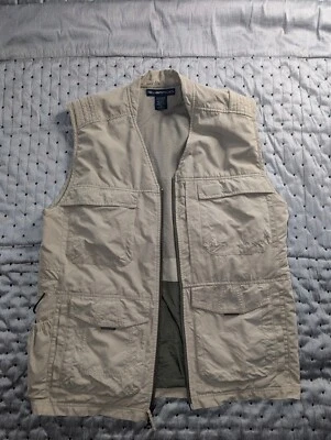 ExOfficio Travelwear Vented Vest Fishing Photography 13 Pockets Outdoors Mens M - Image 1 of 4
