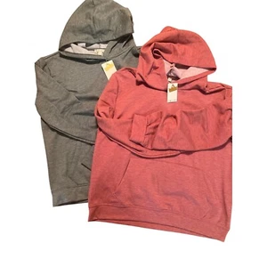 Crown & Ivy Kids Hoodie Pullover Long Sleeve Casual Comfy Heathered Set of 2 XL - Picture 1 of 7