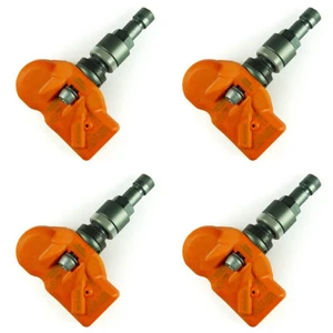 2016 BMW 7 Series 740i 750i New Huf TPMS Sensor Set Gunmetal Valve Stem 433 mhz - Picture 1 of 1