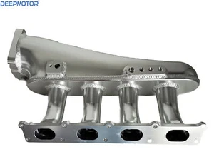 Intake Manifold for 02-05 VW MK4 Jetta Golf GTI Beetle 1.8T Billet Left Facing - Picture 1 of 3