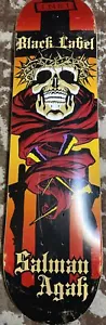 Vintage Salman Agah Black Label Skateboard - Picture 1 of 4