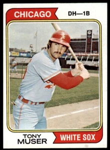 1974 Topps Tony Muser . Chicago White Sox #286 - Picture 1 of 2