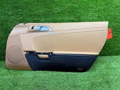 2010 Porsche Boxster 987 Passenger Right Interior Door Trim Panel  beige - Image 1 of 4