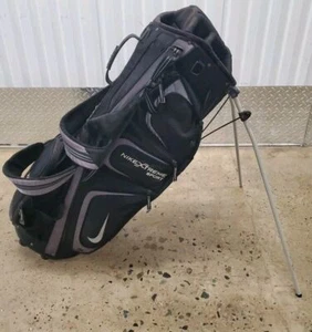 Nike Xtreme Sport Golf Carry Bag Black Pro Player 8-way 5-Pockets - Picture 1 of 5