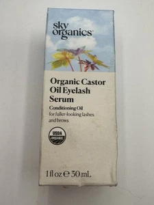 Sky Organics Rizinusöl Wimpern Wimpern & Brauen pflegendes Serum 1 Oz. - Bild 1 von 10