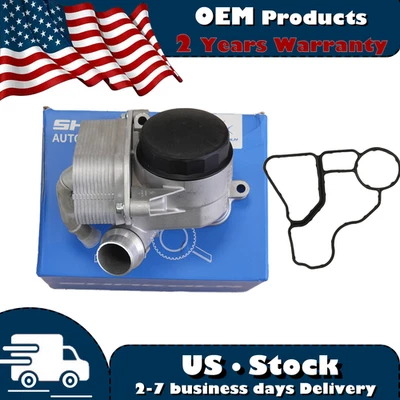 NUEVO BMW 128i 328i 335i 528i X3 Z4 carcasa de filtro de aceite sin enfriador de aceite 11428642289 Foto 1 de 4