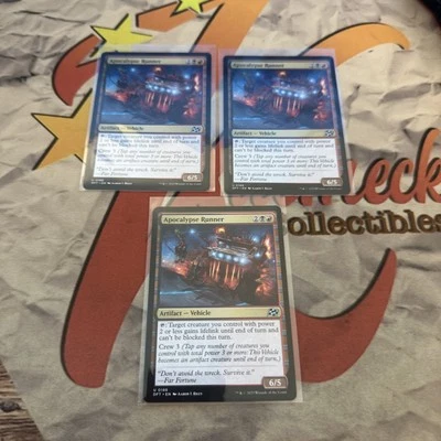 MTG Apocalypse Runner Aetherdrift Regular #0188 X3! - Image 1 of 2