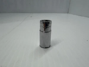 Snap-On TMMS10 10mm 1/4" 6 Point Semi Deep Socket Chrome USA - Picture 1 of 5
