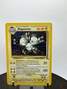 Magneton 11/62 - Fossil Set Unlimited - Holo Rare Vintage WOTC 1999 - Picture 1 of 24